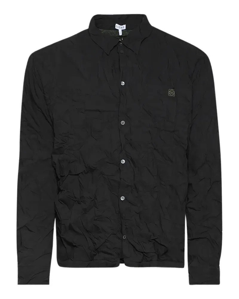 Loewe Hybrid buttoned shirt - Schwarz Schwarz