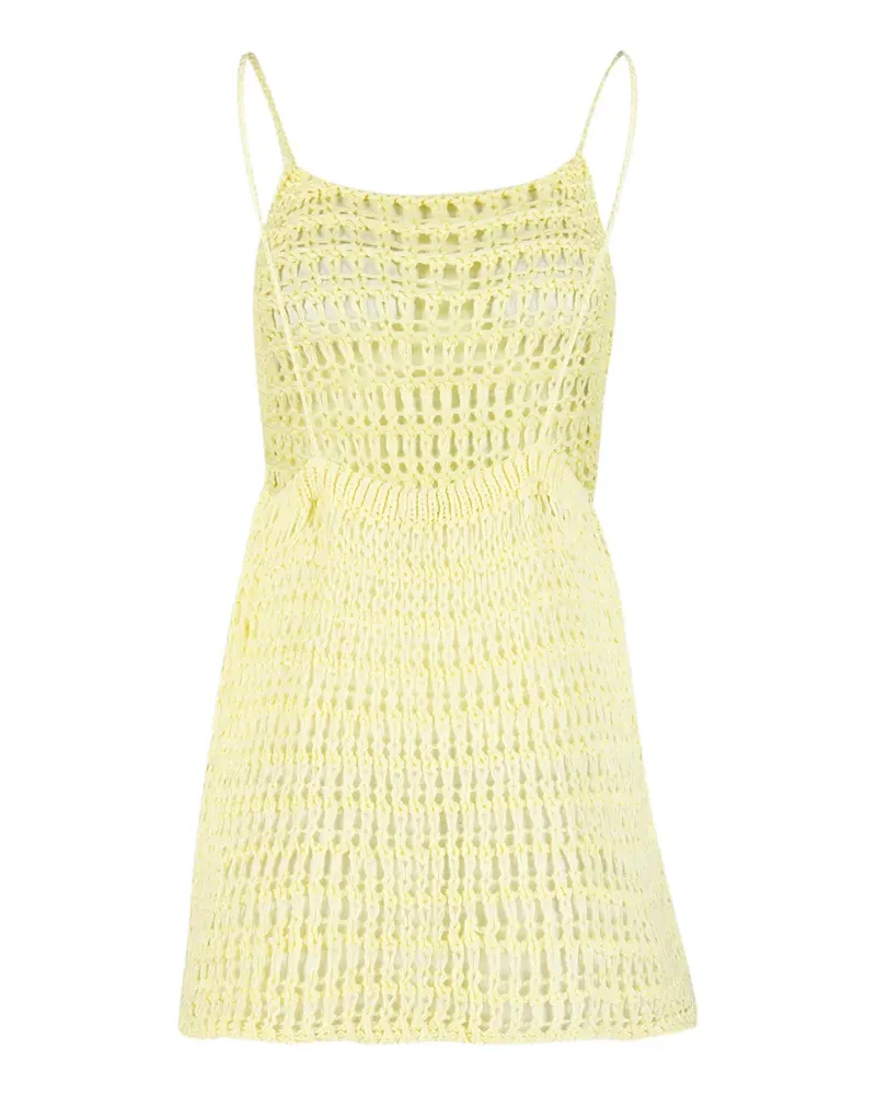 Haight Pipa Minikleid in A-Linie - Gelb Gelb