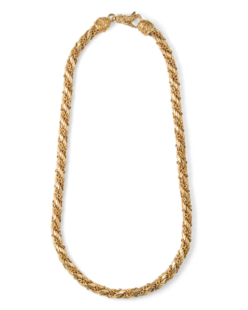 Emanuele Bicocchi Halskette im Wickel-Design - Gold Gold