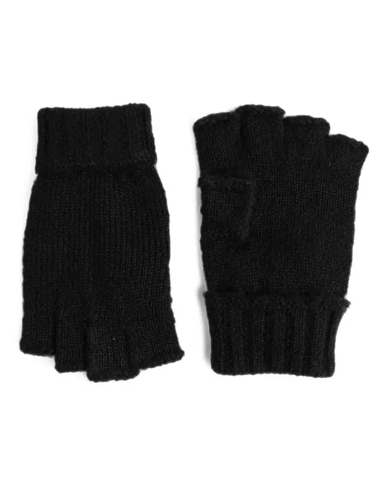 Comme des Garçons Fingerlose Handschuhe - Schwarz Schwarz