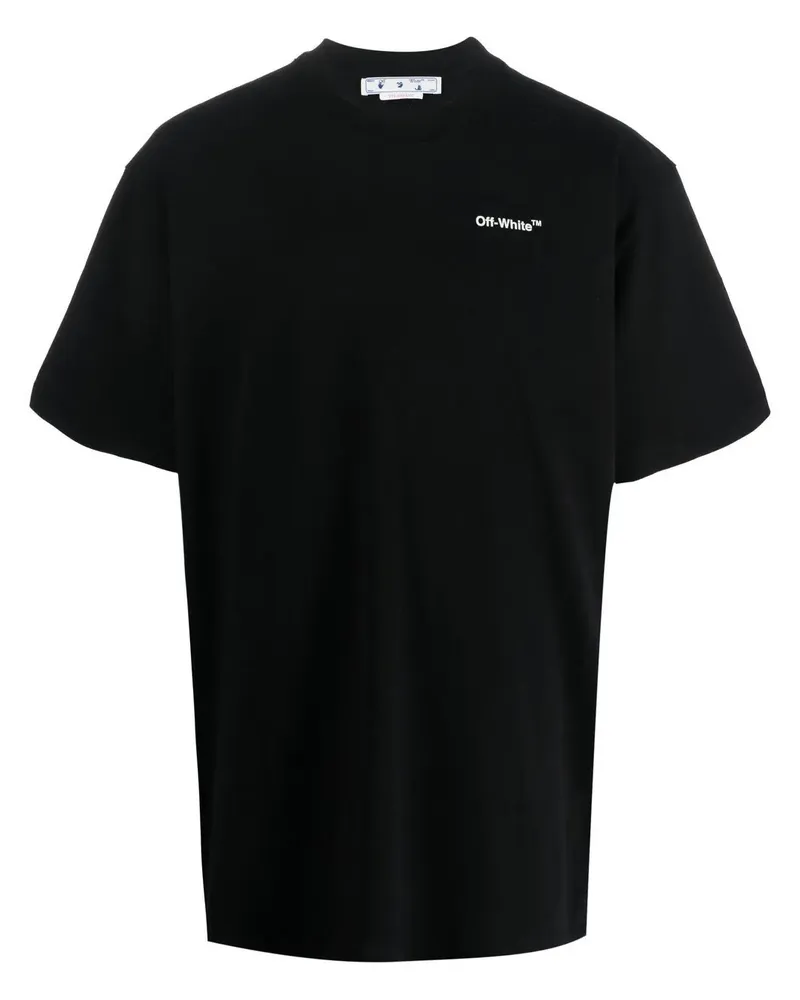 OFF-WHITE T-Shirt mit Arrows-Print - BLACK WHITE Black