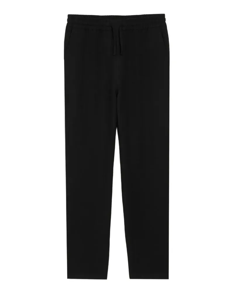 AMI Paris Hose mit elastischem Bund - Schwarz Schwarz
