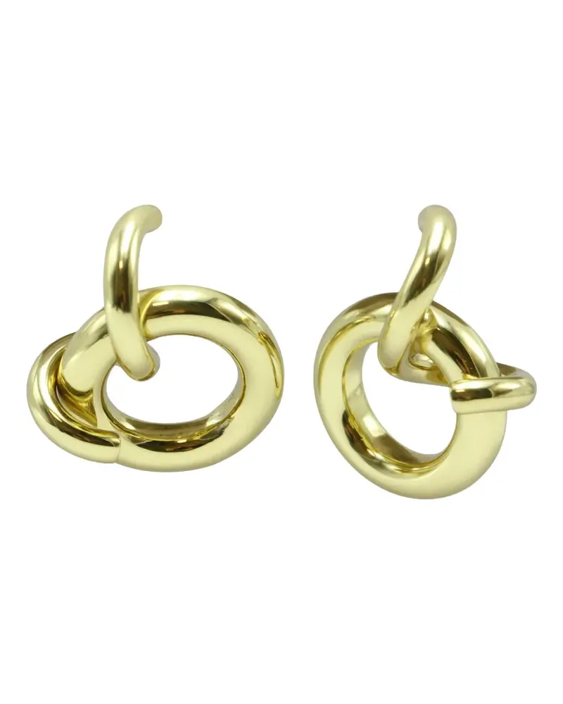 ELLERY intertwined-circle hanging earrings - Gold Gold
