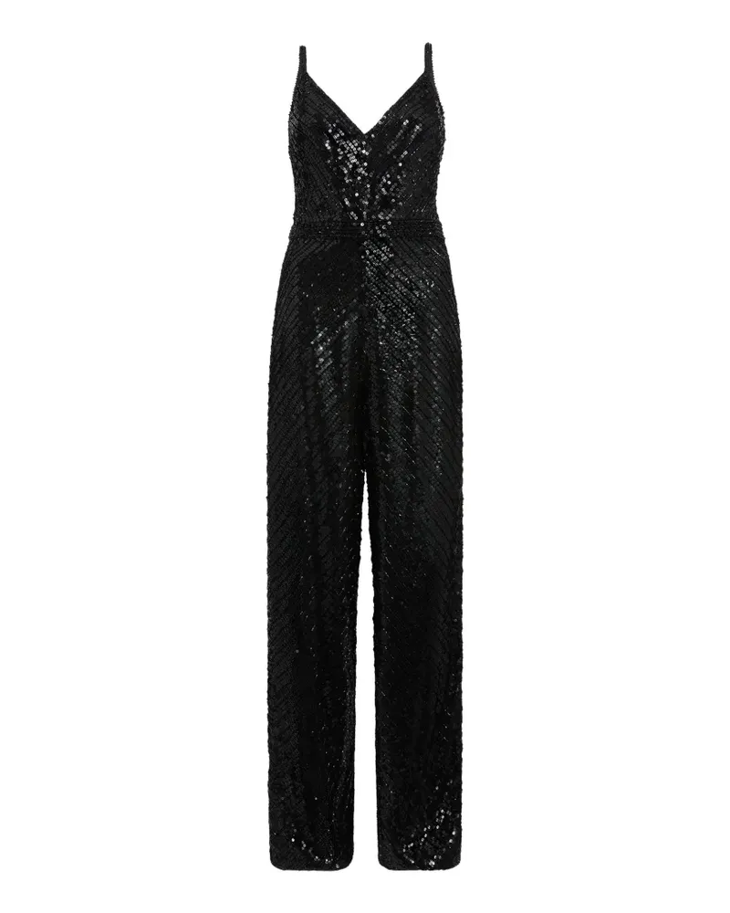 Jenny Packham Neon Star jumpsuit - Schwarz Schwarz