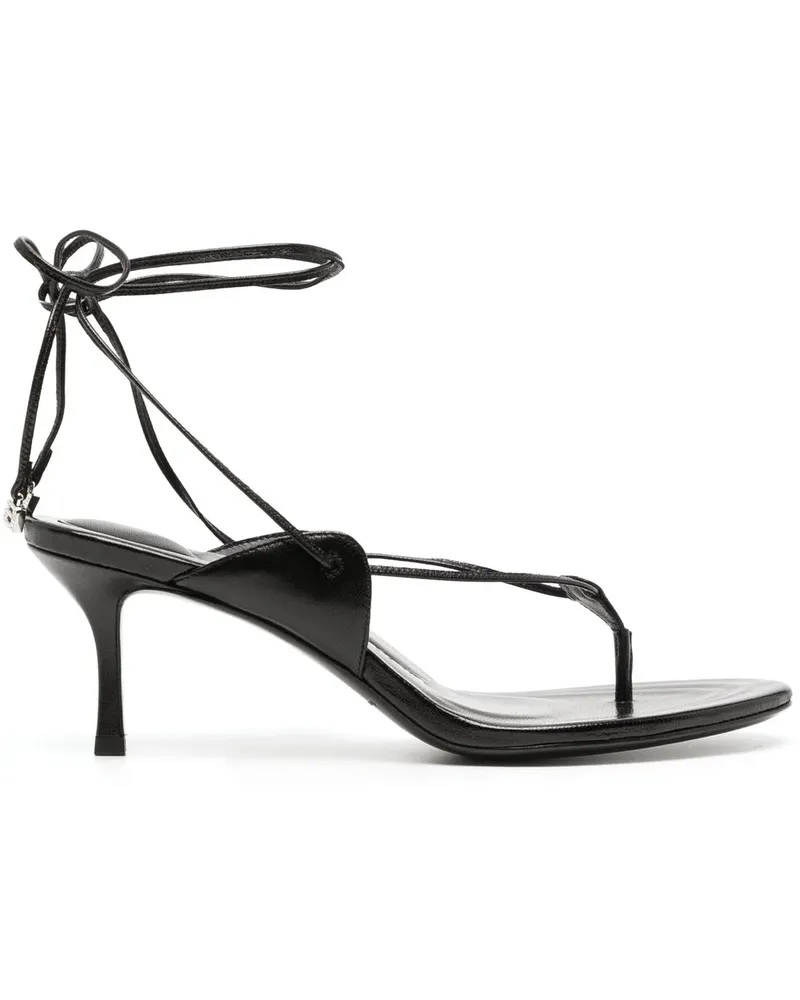 Alexander Wang Sandalen mit Knöchelriemen - Schwarz Schwarz