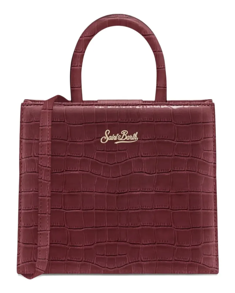 MC2 Saint Barth leather tote bag - Rot Rot