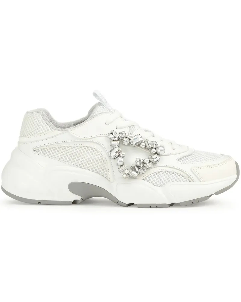 Sergio Rossi Sr Godiva Precious Sneakers - Weiß Weiß