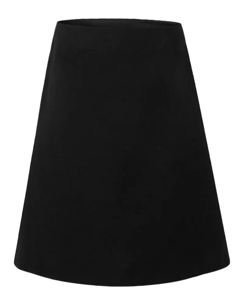 Jil Sander Technical A-line skirt - Schwarz Schwarz