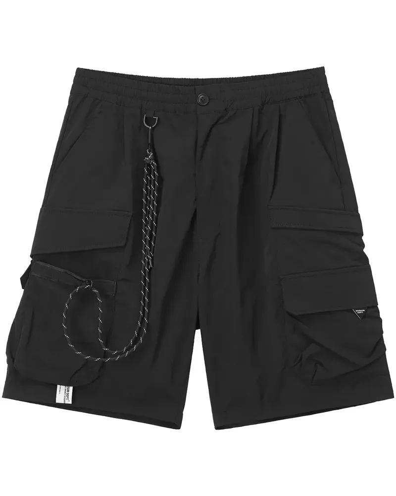 Musium Div. Klassische Cargo-Shorts - Schwarz Schwarz