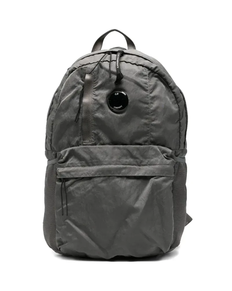 C.P. Company lens-detail backpack - Grau Grau