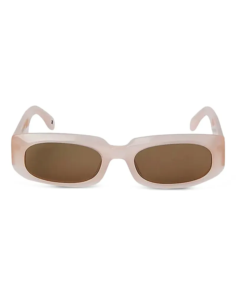 Palm Angels oval-frame sunglasses - Rosa Rosa