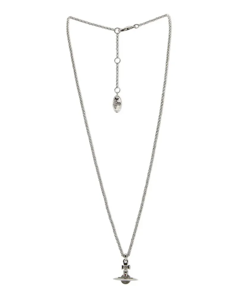 Vivienne Westwood Halskette mit Reichsapfel - Silber Silber