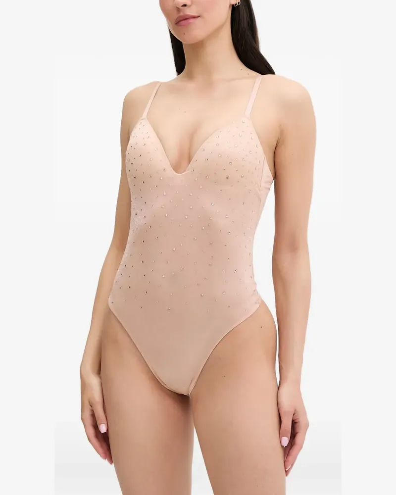 Guess Wattierter Isa Body - Nude Nude