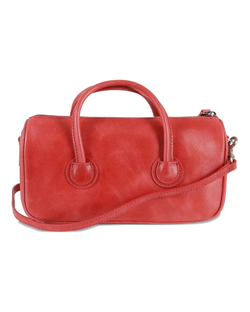Marge Sherwood Tote Bag aus Leder - Rot Rot
