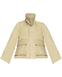 Loewe Jacke mit Trapezform Nude