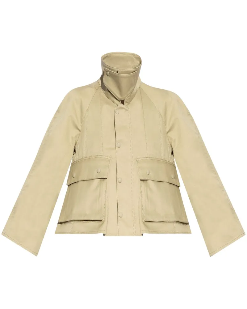 Loewe Jacke mit Trapezform - Nude Nude