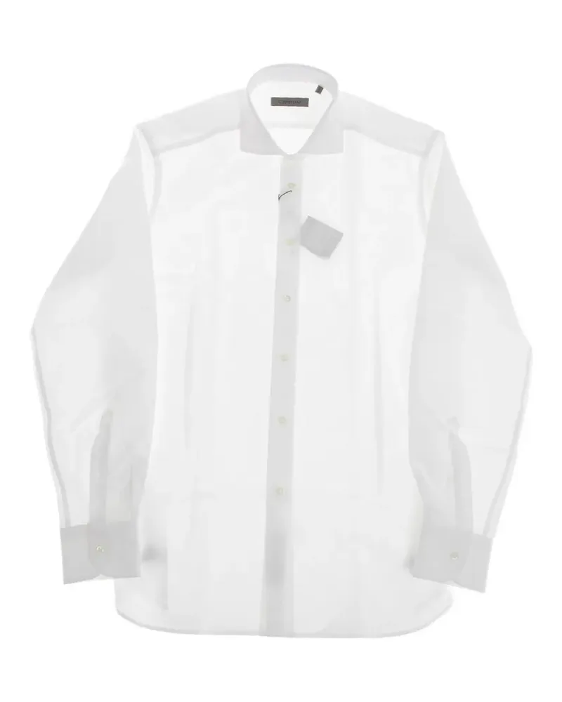 Corneliani French-collar shirt - Weiß Weiß