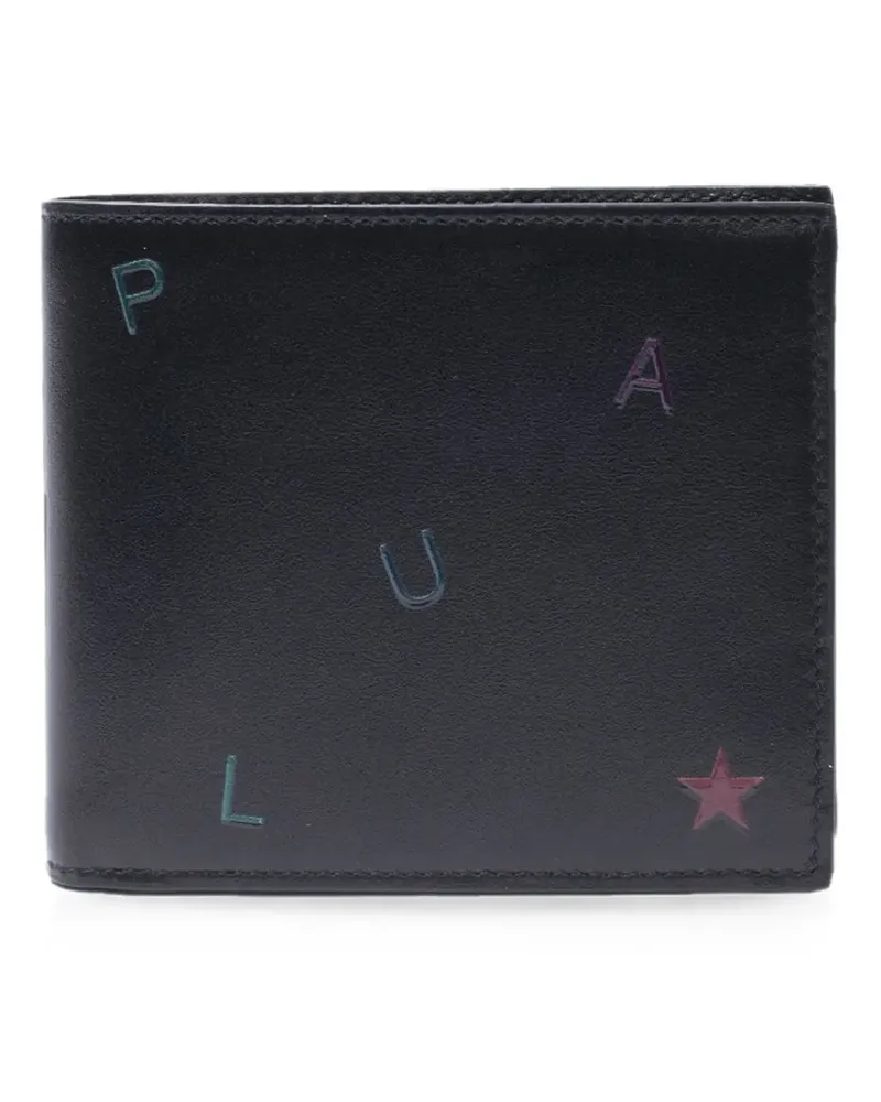 Paul Smith Portemonnaie mit Prägung - Schwarz Schwarz