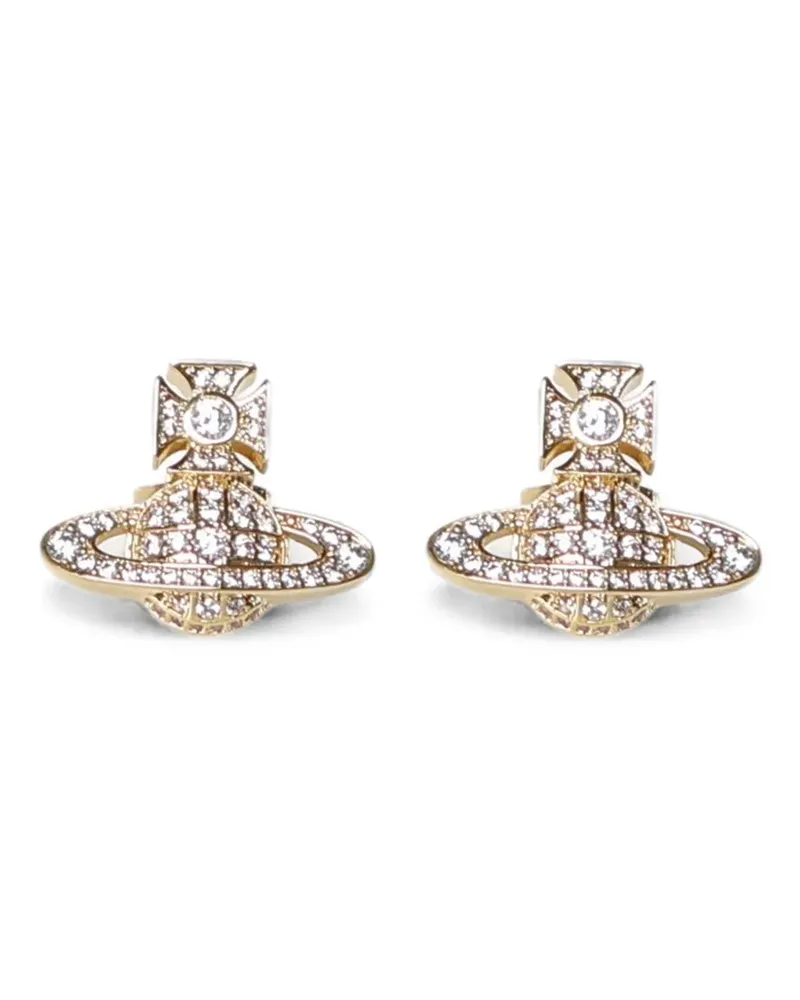 Vivienne Westwood crystal-embellished earrings - Gold Gold