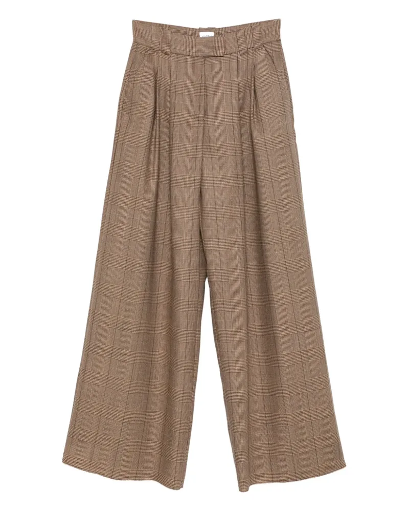 MARELLA Karierte Hose - Braun Braun