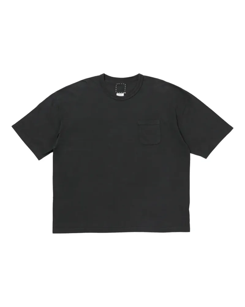 Visvim pocket-detail T-shirt - Schwarz Schwarz