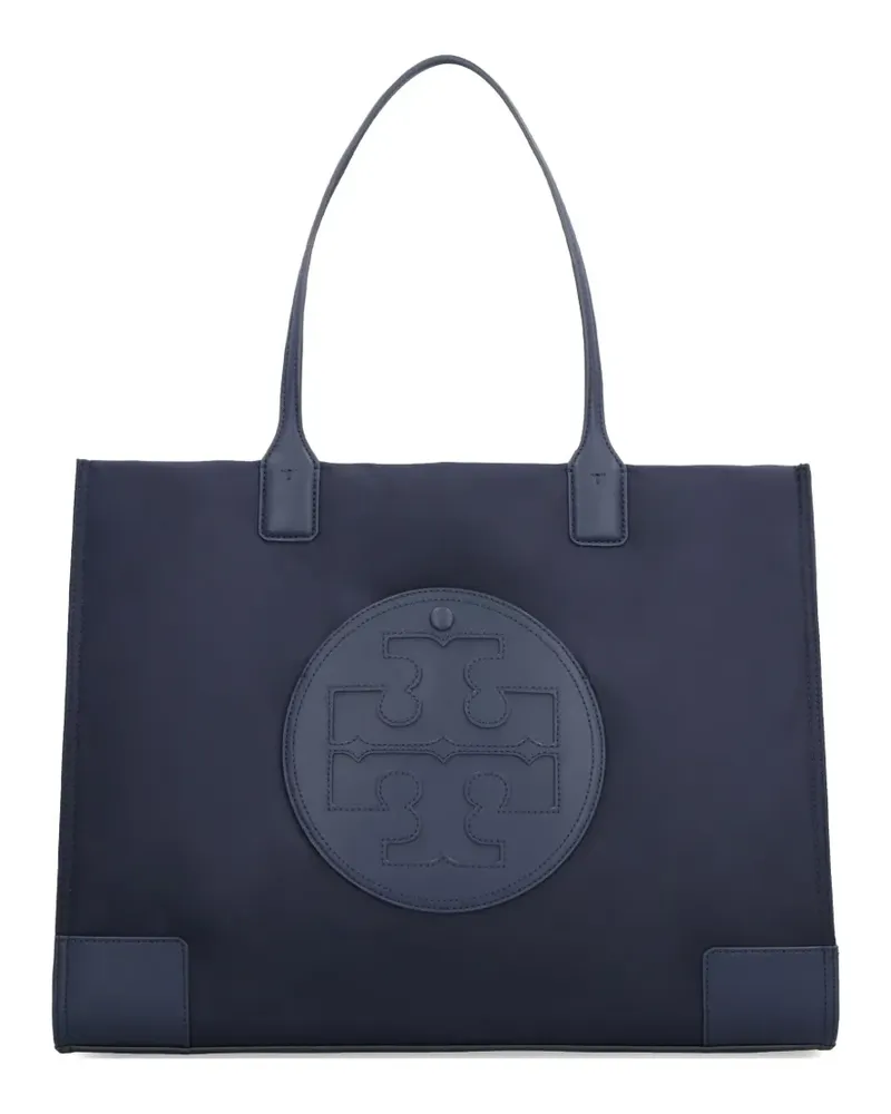 Tory Burch Tote Bag mit Logo - Blau Blau