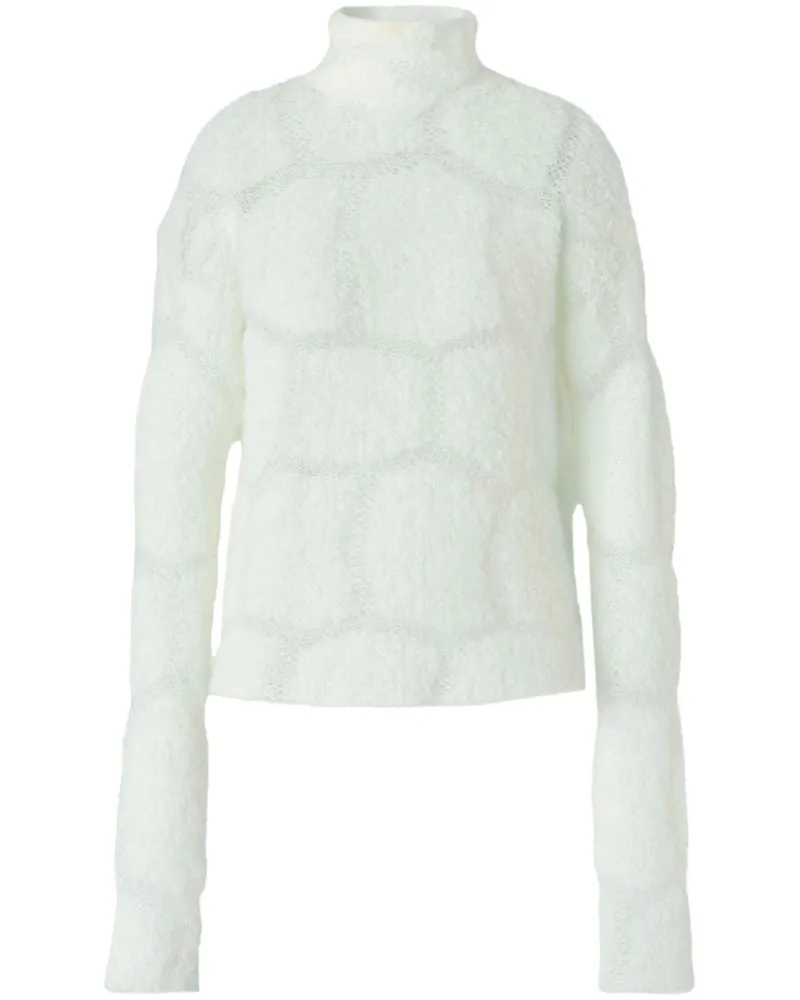 Genny Grob gestrickter Pullover - Grün Grün