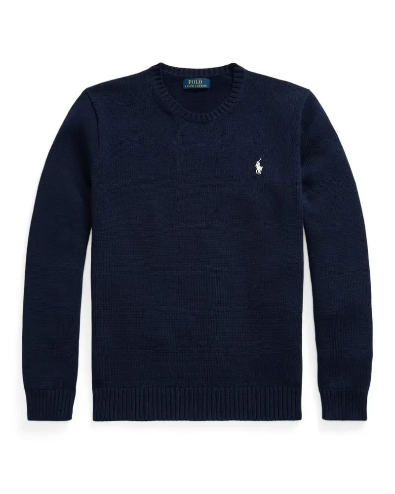 Ralph Lauren Pullover mit Pony-Stickerei - Blau Blau