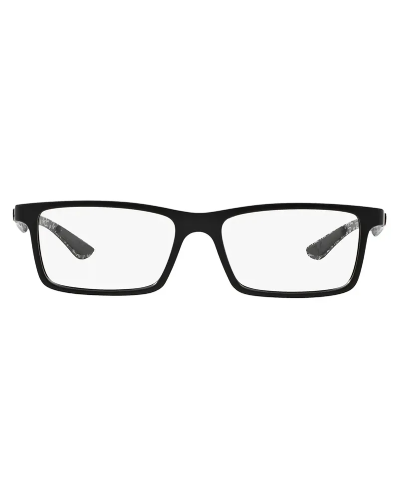 Ray Ban Brille mit eckigem Gestell - Schwarz Schwarz