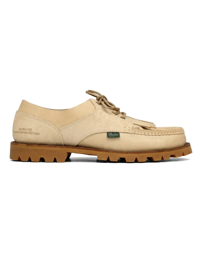 Paraboot Derby-Schuhe mit Fransen - Nude Nude