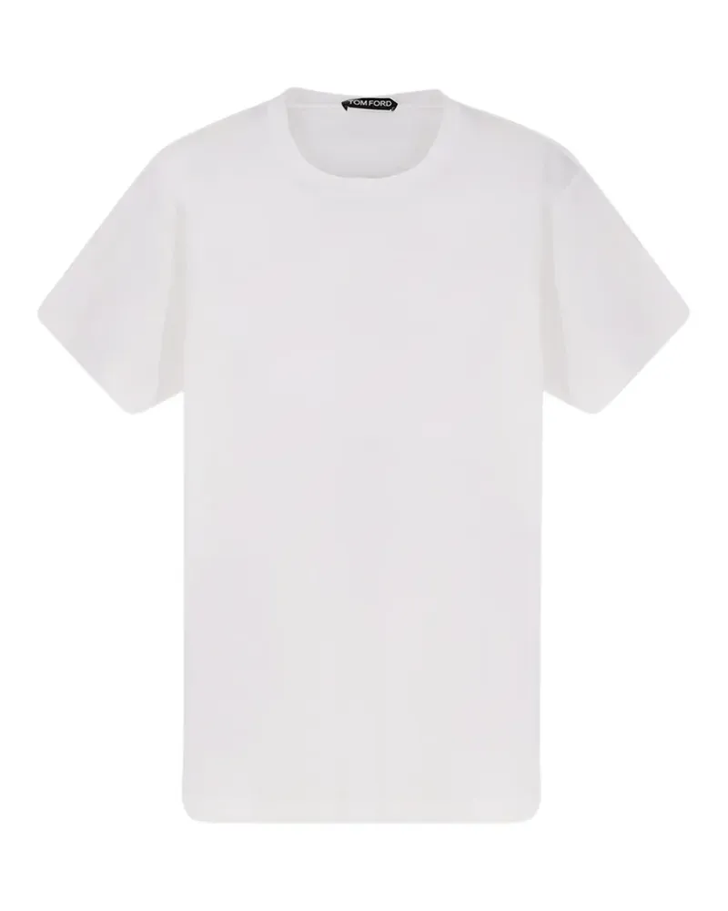 Tom Ford T-Shirt mit Rundhalsausschnitt - Weiß Weiß