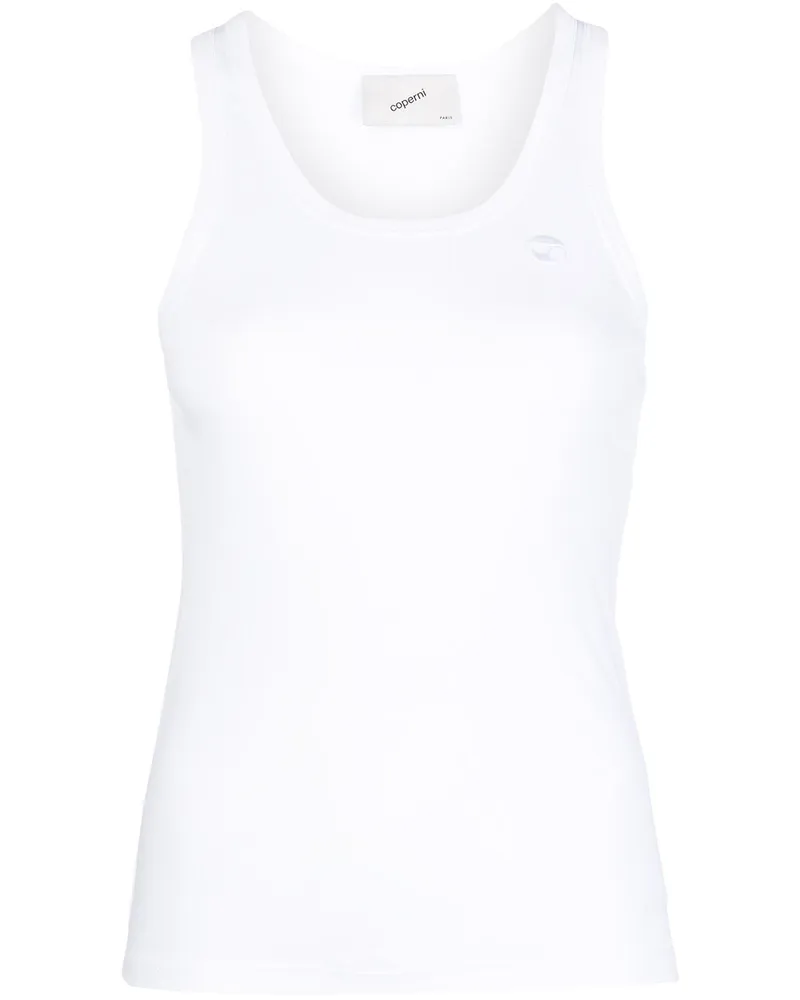 COPERNI Tanktop mit U-Ausschnitt - Weiß Weiß