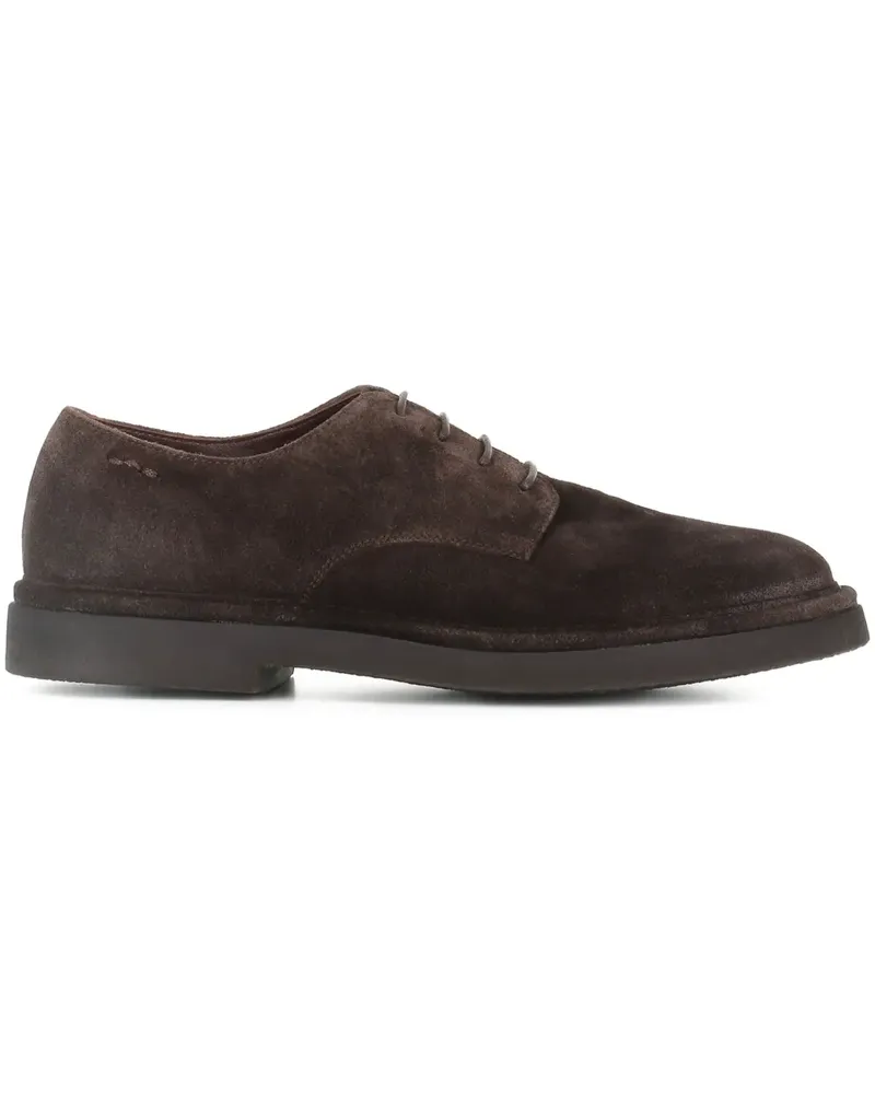 Alexander Hotto Derby-Schuhe aus Wildleder - Braun Braun