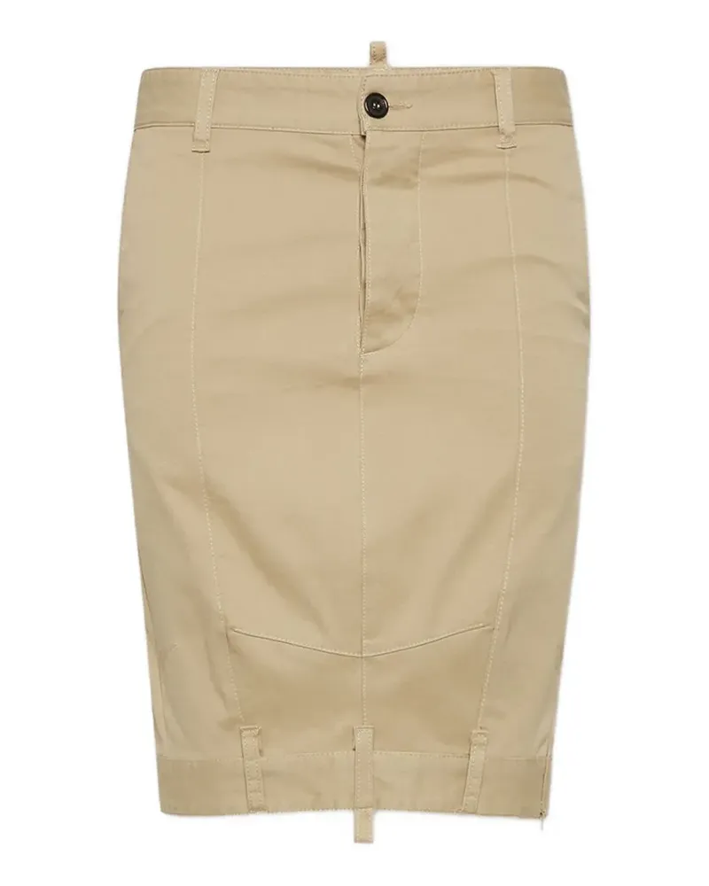 Dsquared2 x Bettter chino midi skirt - Nude Nude
