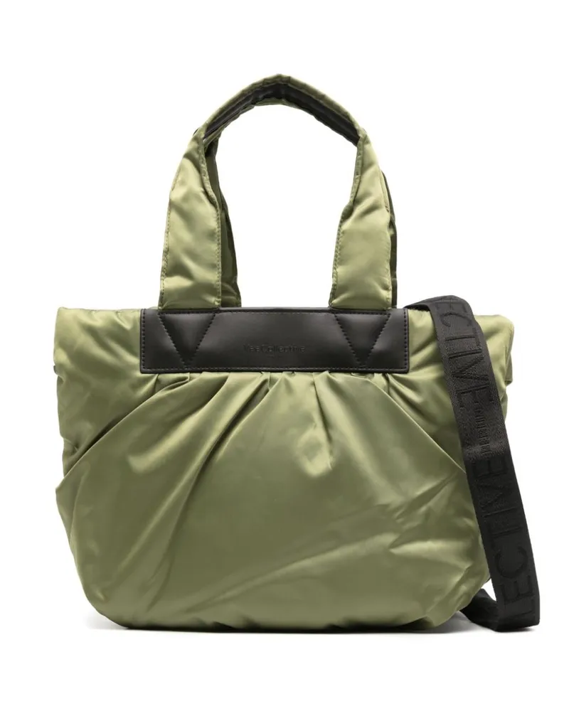 VeeCollective Kleine Handtasche mit Logo-Riemen - Grün Grün