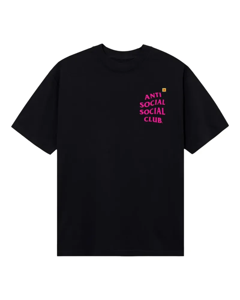 Anti Social Social Club Browser T-Shirt - Schwarz Schwarz