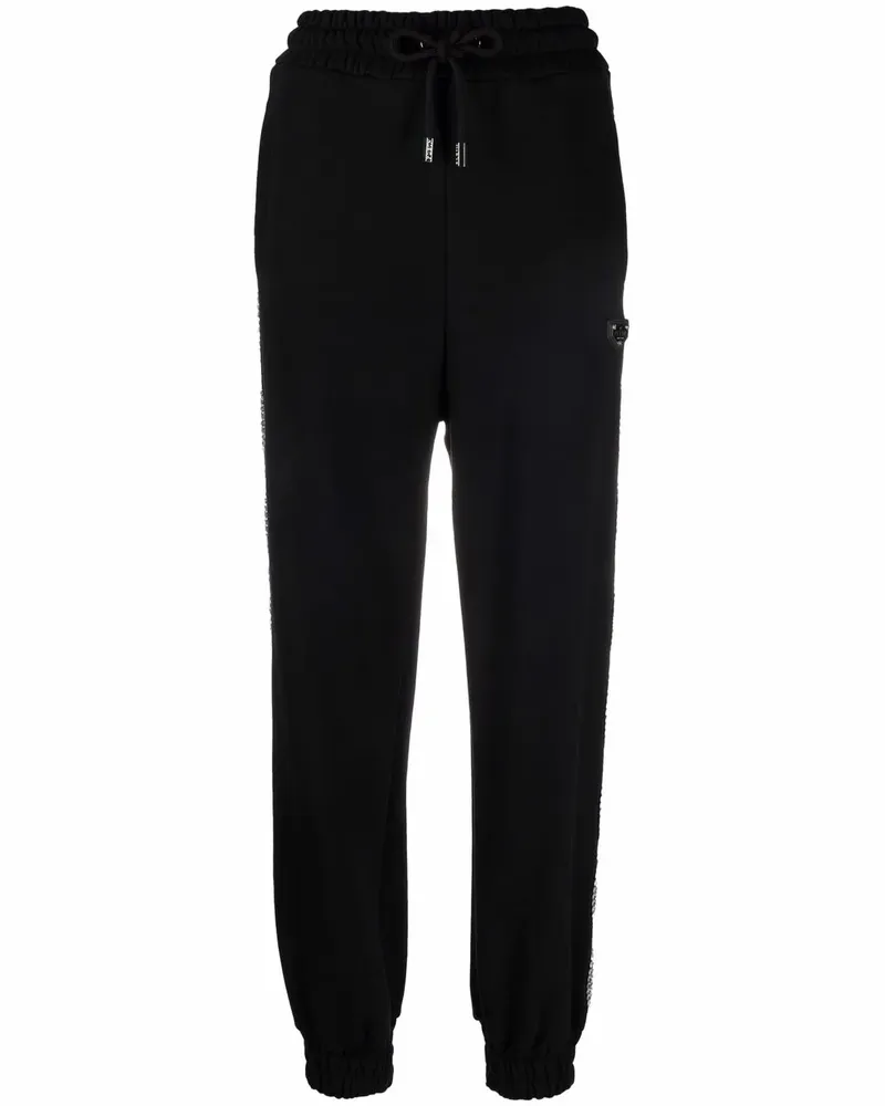 Philipp Plein Verzierte Jogginghose - Schwarz Schwarz