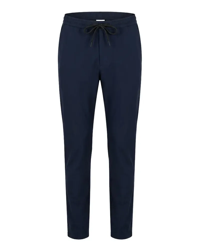 Tombolini drawstring-waist turned-up trousers - Blau Blau