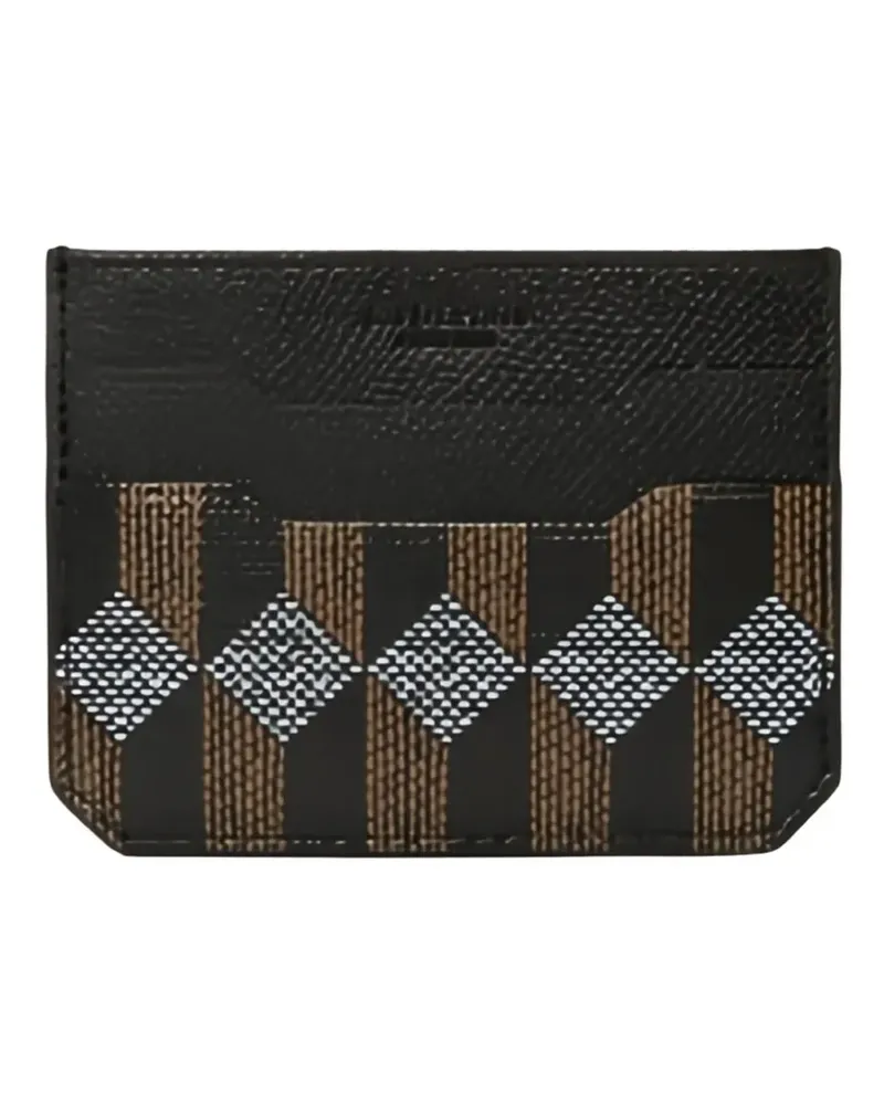 AU DÉPART leather cardholder - Braun Braun