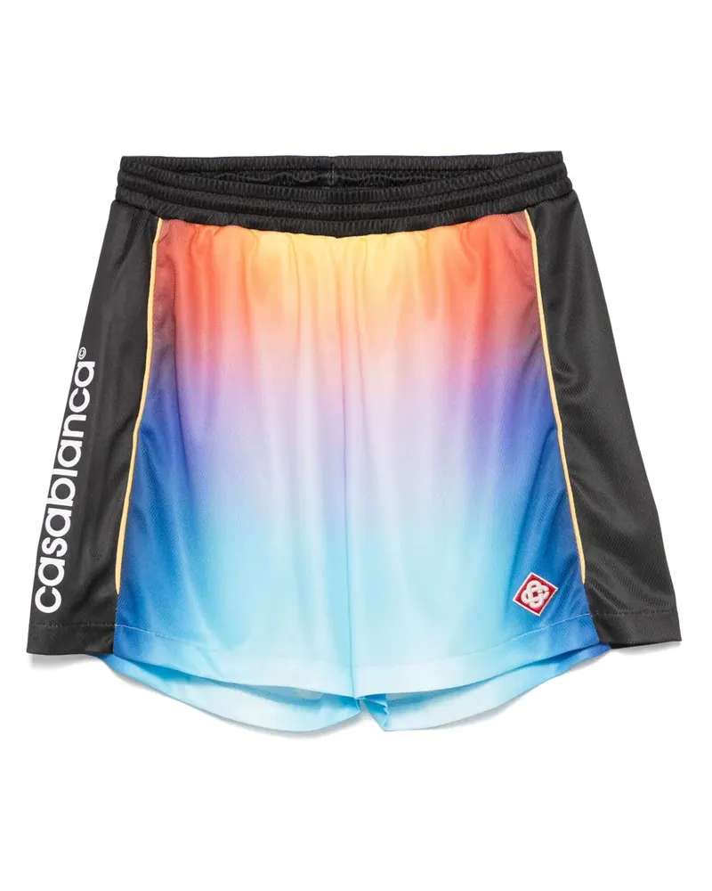 Casablanca Paris Birdseye Shorts - Schwarz Schwarz