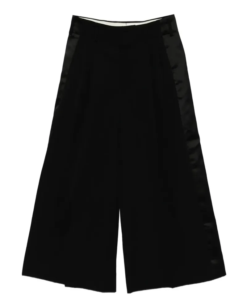 Comme des Garçons Hose mit Gürtelschlaufen - Schwarz Schwarz
