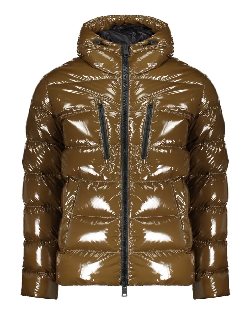 Herno Gefütterte Kapuzenjacke - Braun Braun
