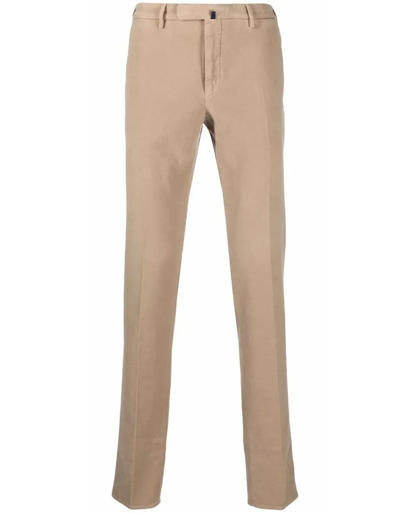 Incotex Schmale Hose - Nude Nude