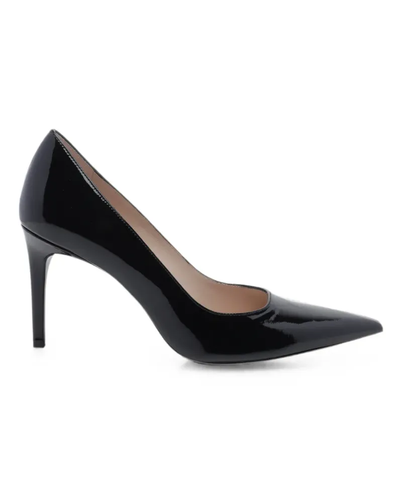 Stuart Weitzman Stuart Power patent leather pumps - Schwarz Schwarz