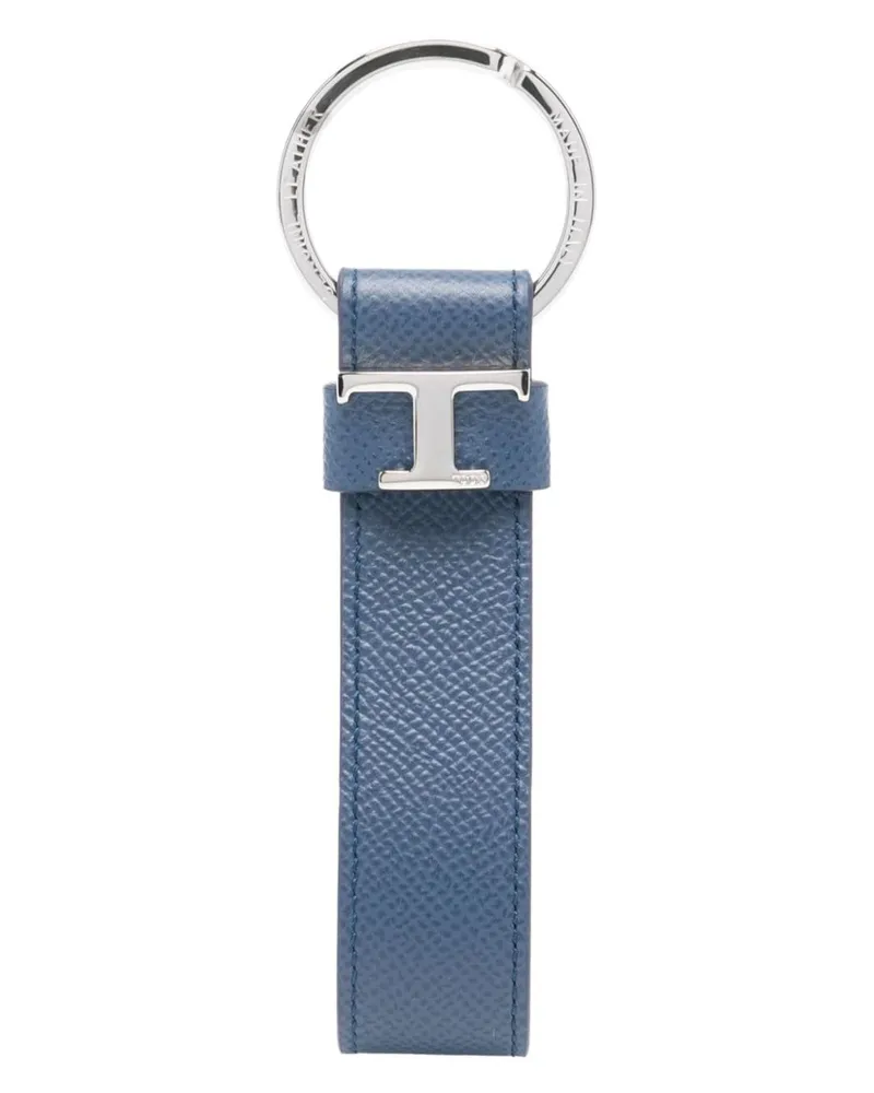 TOD'S Schlüsselanhänger mit Timeless-Logo - Blau Blau