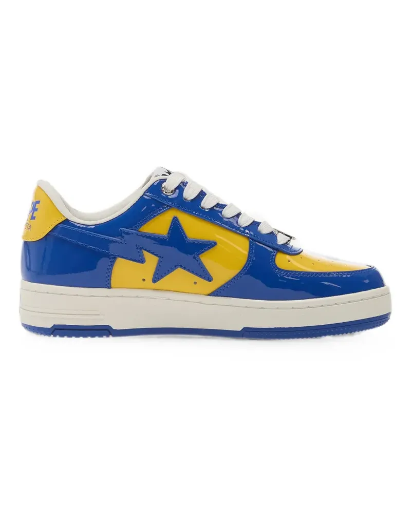 BAPE Bape Sta patent leather sneakers - Blau Blau