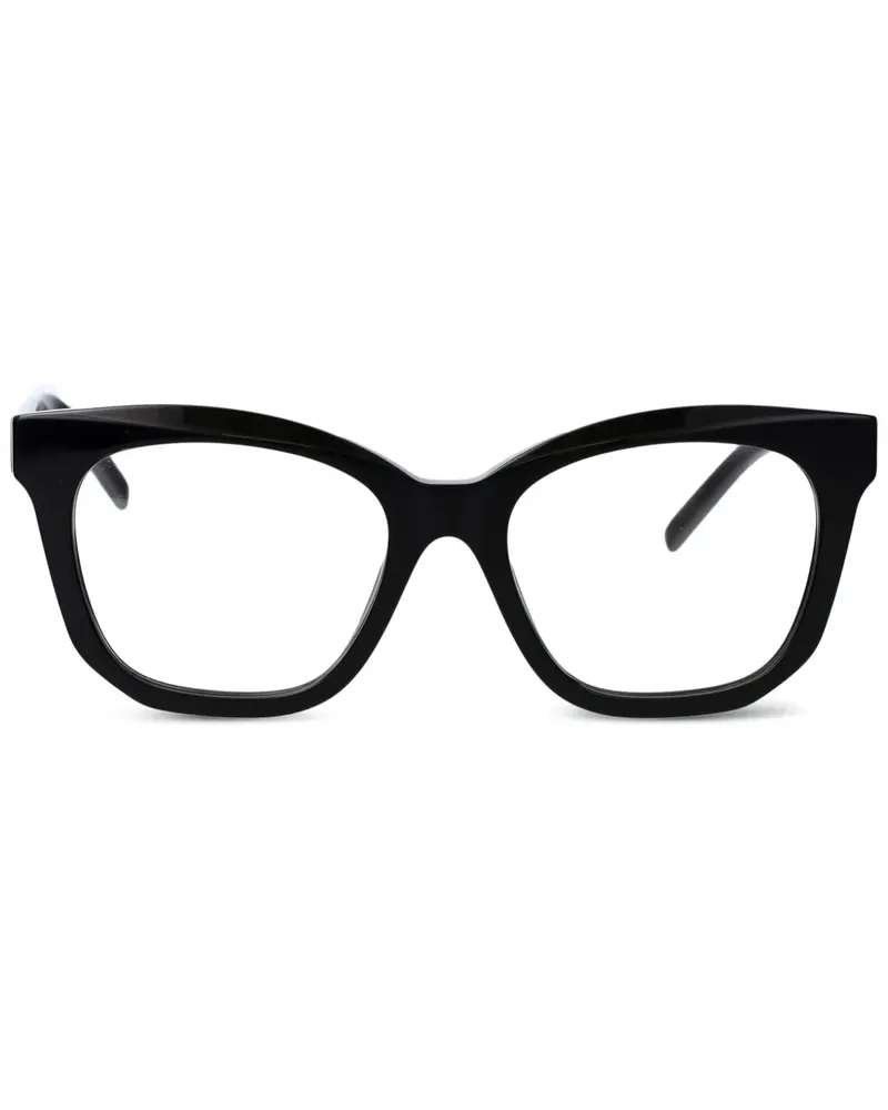 Givenchy Brille mit Logo-Print - Schwarz Schwarz