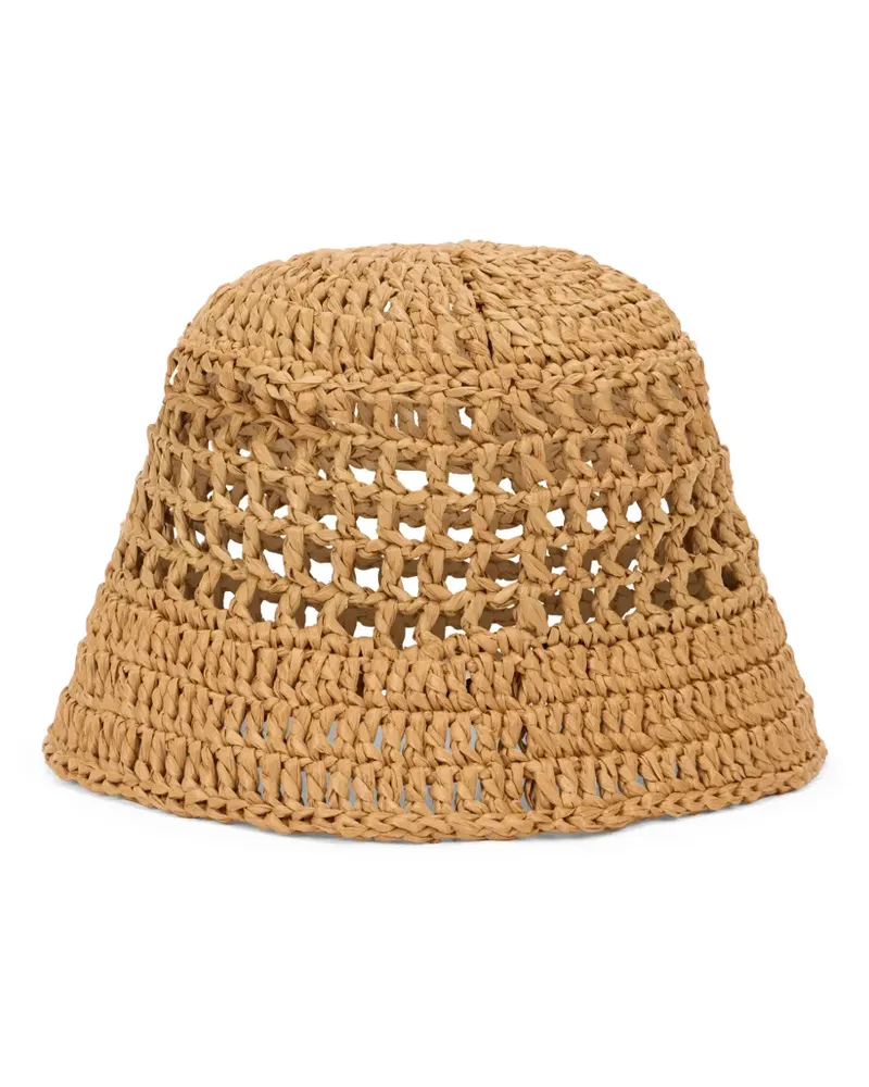 Fabiana Filippi Gewebter Fischerhut - Nude Nude