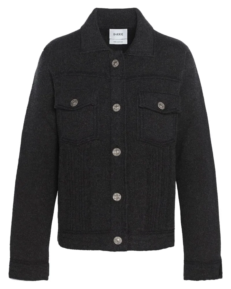 Barrie Gestrickte Hemdjacke - Schwarz Schwarz