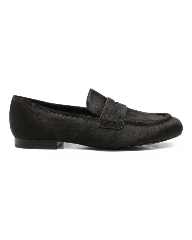 Bibi Lou Elodie penny-strap loafers - Braun Braun
